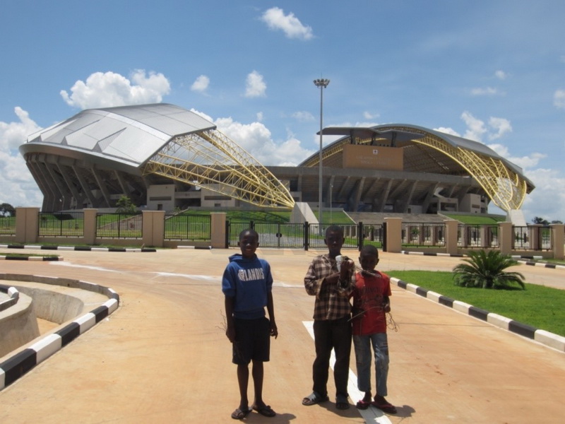 China Foreign-aid Project - Andora Stadium in Zambia